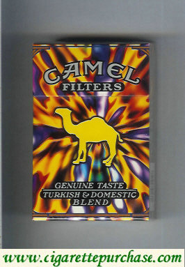 Camel Genuine Taste Turkish Domestic Blend Filters hard box cigarettes